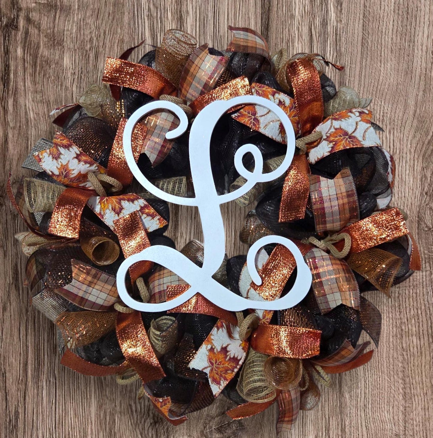 Fall wreath, Fall wreaths, Open Fall wreaths, wreath, Thanksgiving wreath, leaf wreaths, Fall decorations, Fall door décor, letter wreath