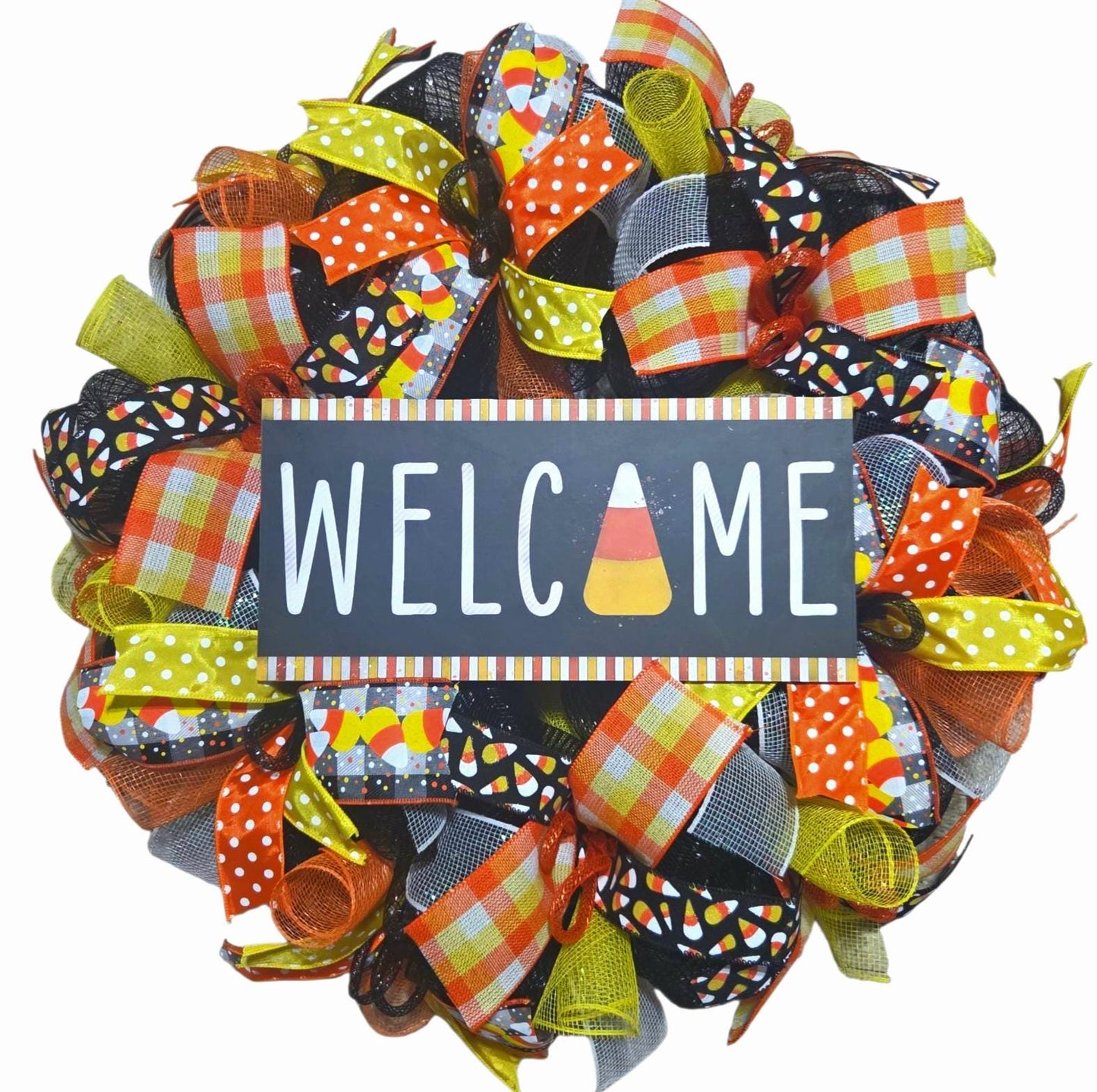 Happy halloween wreath