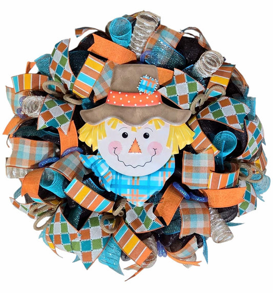 Scarecrow wreath