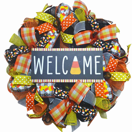 Happy halloween wreath