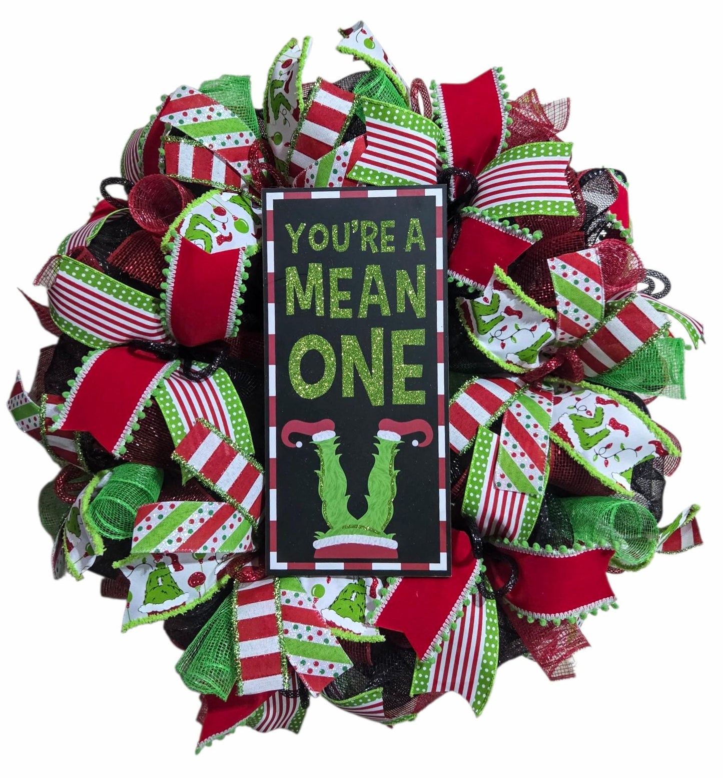 Grinch Wreath