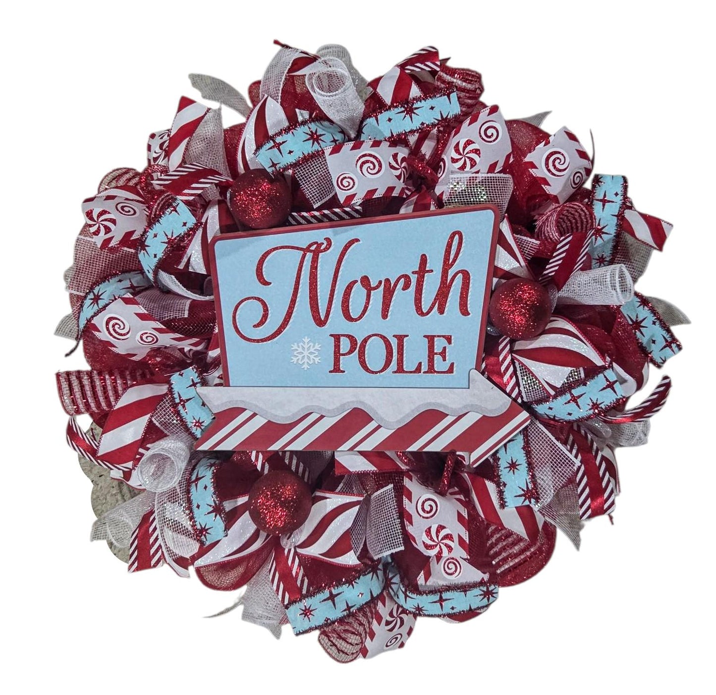 Candy Cane Wreath, Christmas Wreath, Whimsical Wreath, Christmas Wreaths, Wreath, Door Decor, Christmas Decorations, Candy Cane