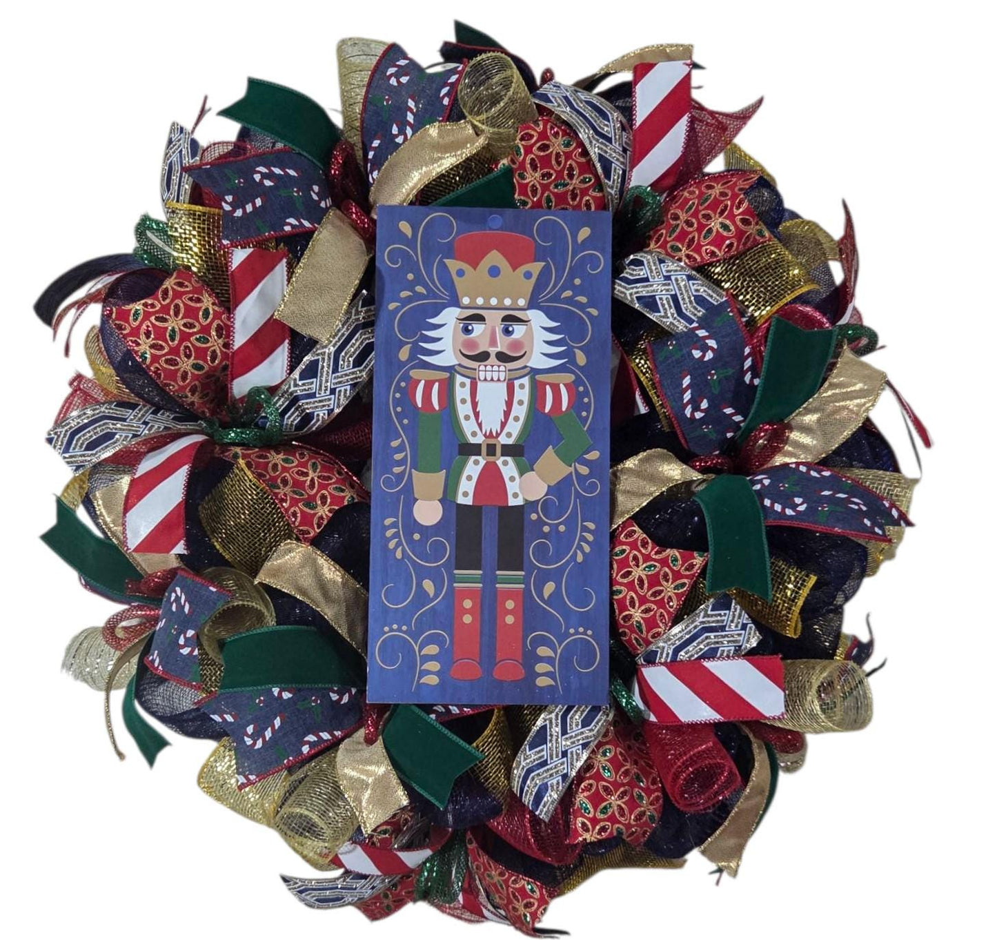 Nutcracker Wreath, nutcracker, Christmas Wreath, Wreath, Christmas Wreaths, Wreath, Door Decor, Christmas Decorations, Candy Cane wreath,