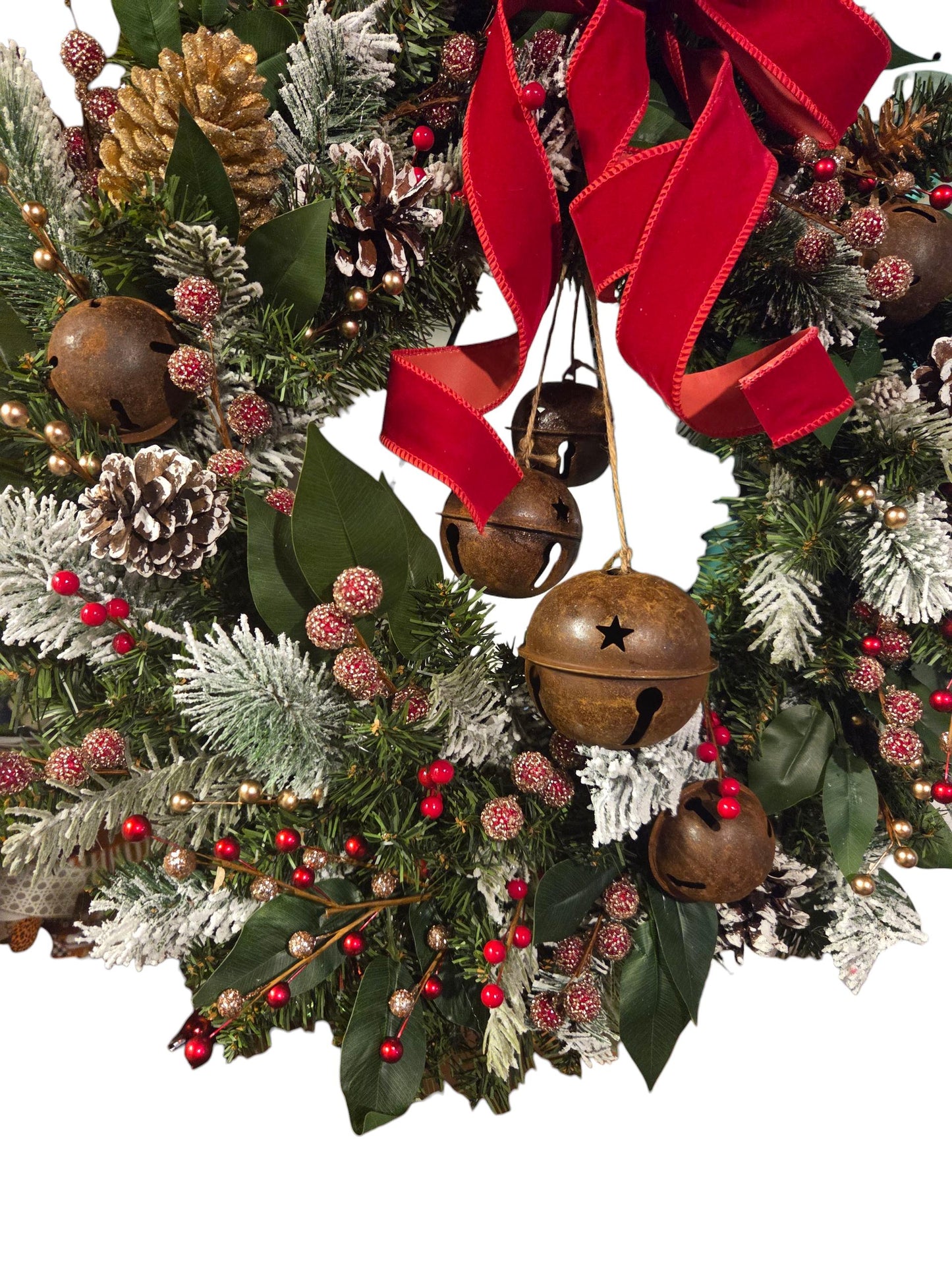 Christmas Wreath, Christmas wreaths for front door, Christmas wreath, Christmas decorations, Mesh Christmas Wreath, Classic christmas wreath