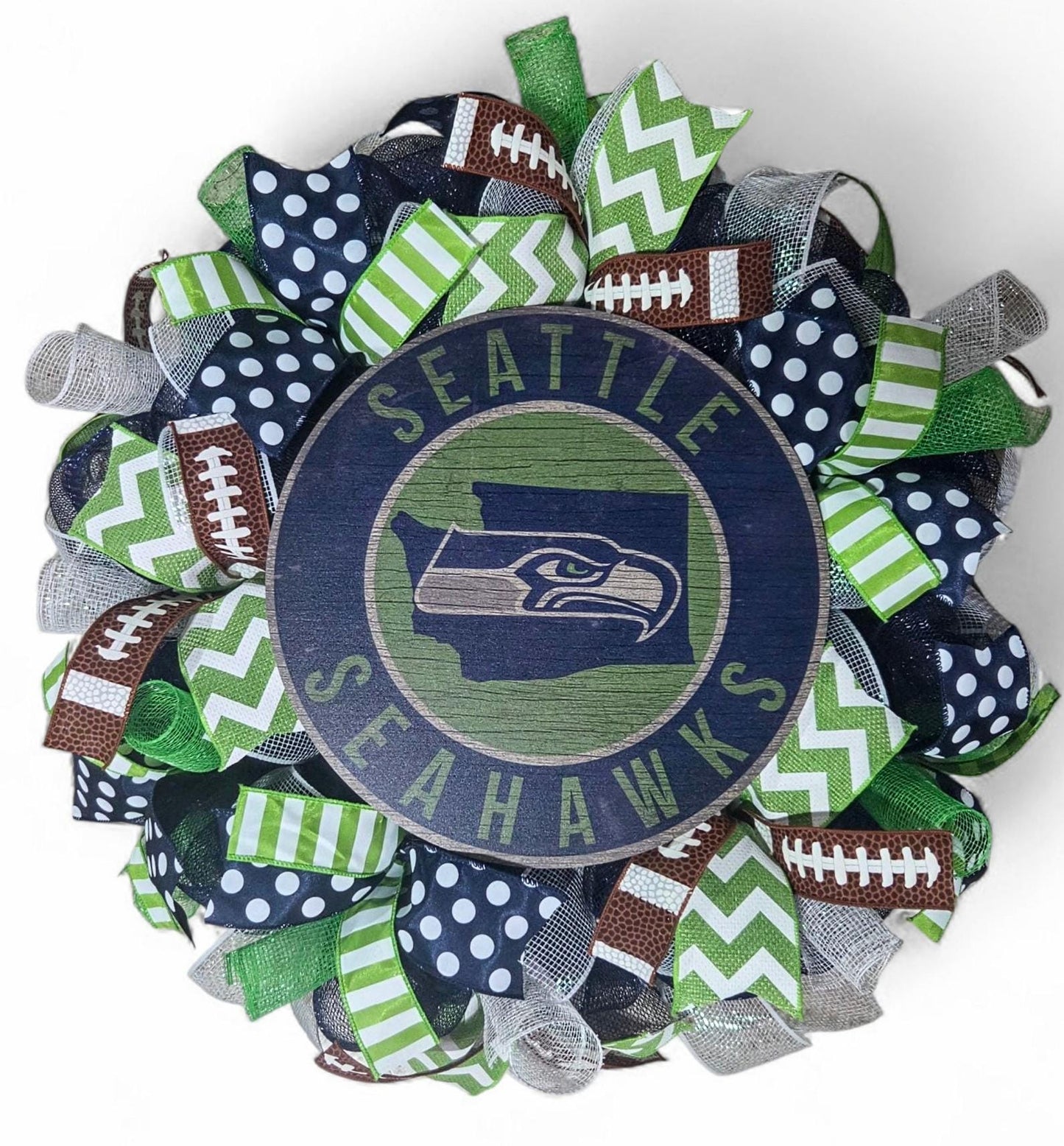 Seahawks wreath