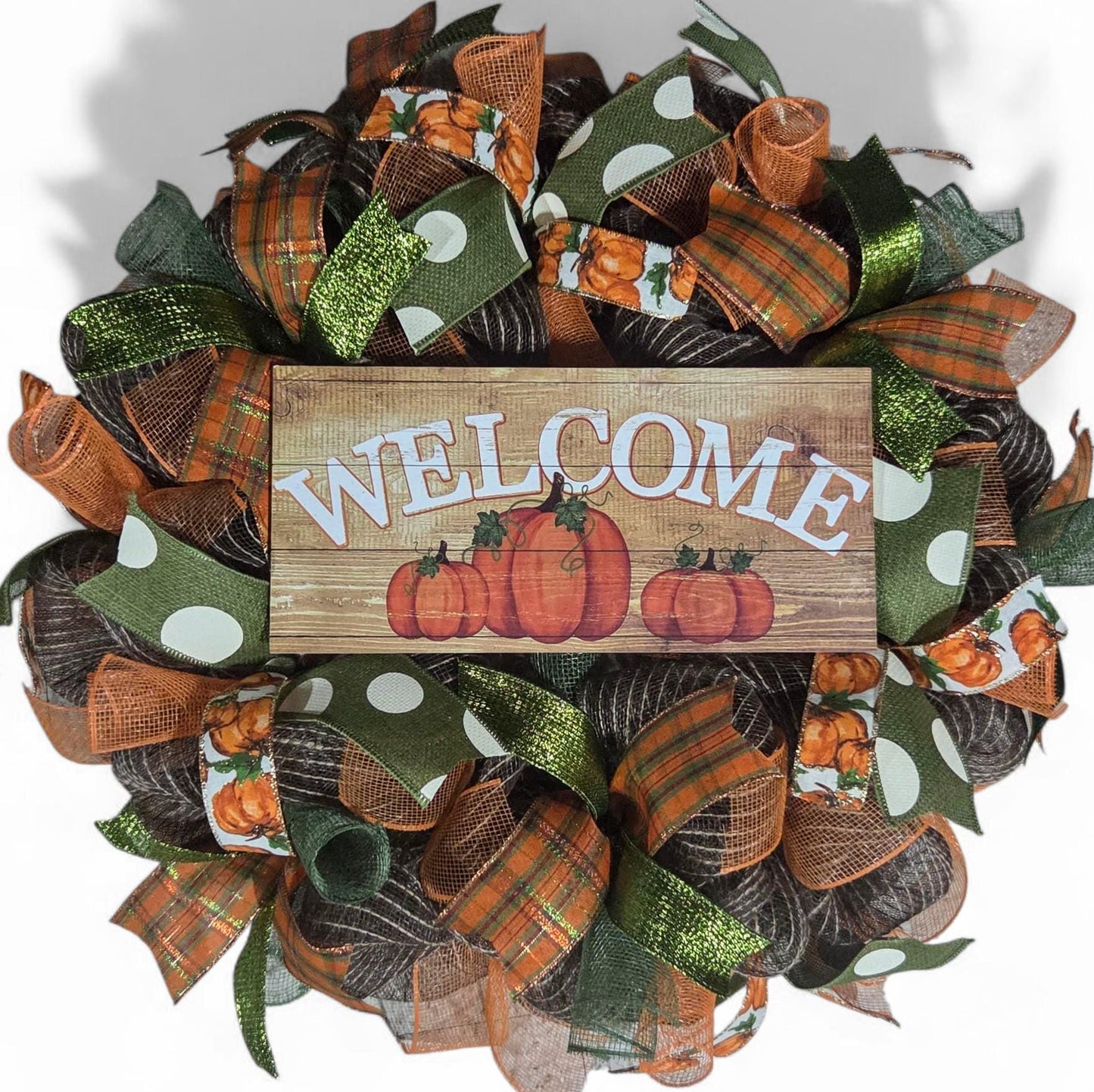 Welcome Fall Wreath