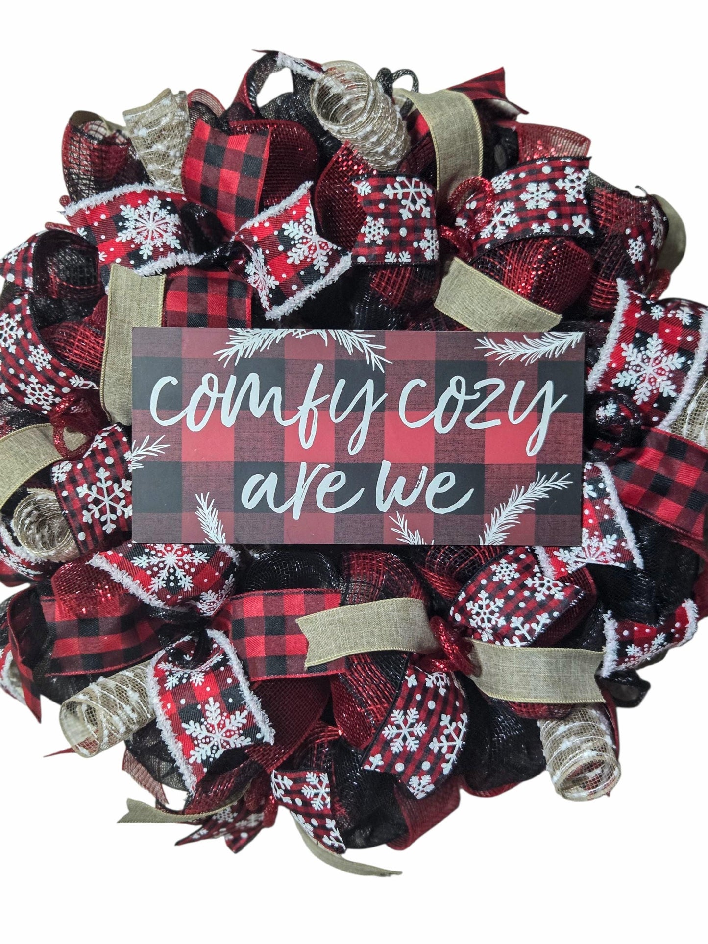 Merry Chrismtas Wreath, Buffalo Plaid Wreath, Snowflake Wreath, winter wreaths, snowman wreaths, Christmas decorations, Christmas Wreath