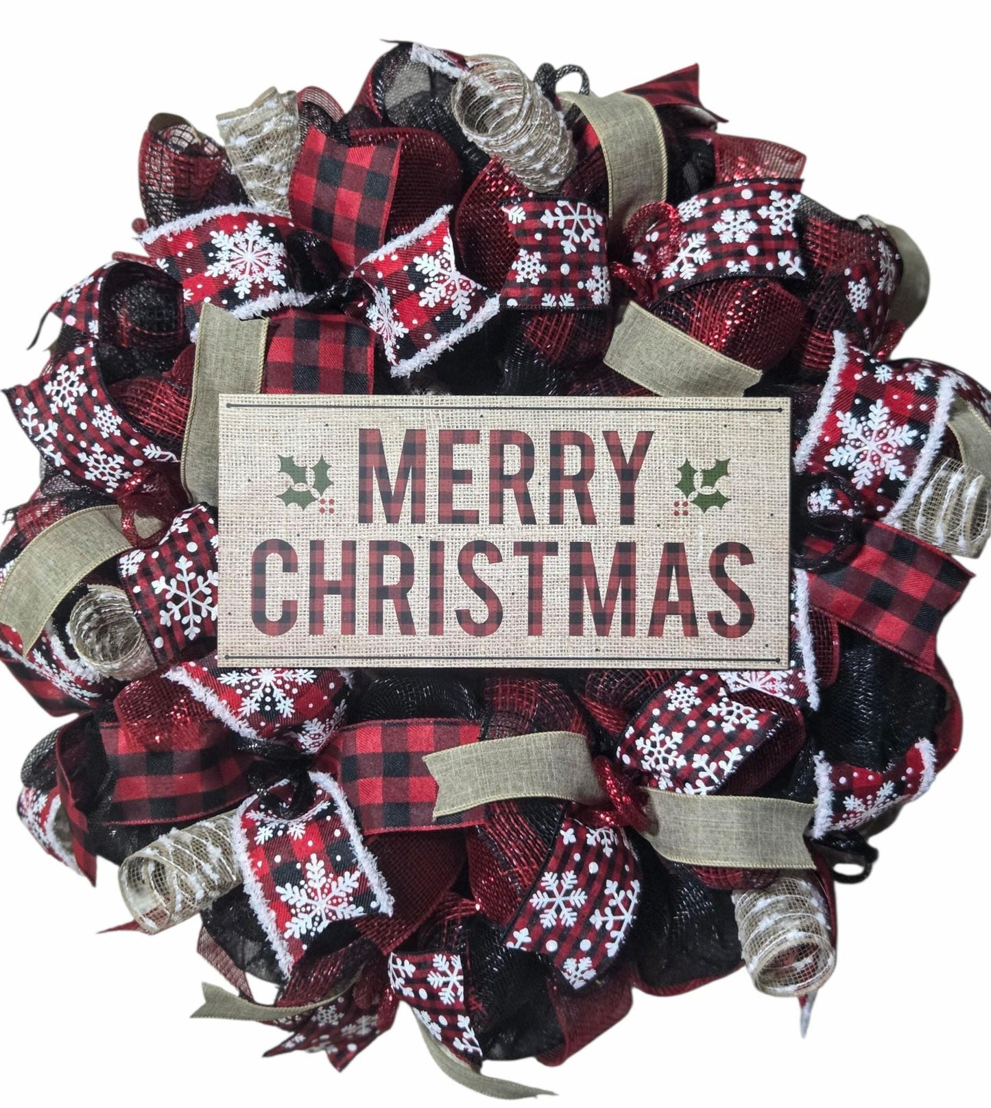 Merry Chrismtas Wreath