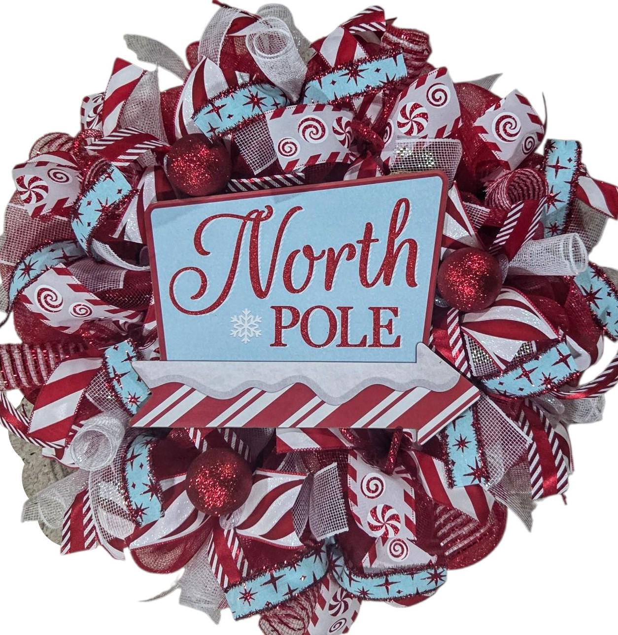 Candy Cane Wreath, Christmas Wreath, Whimsical Wreath, Christmas Wreaths, Wreath, Door Decor, Christmas Decorations, Candy Cane