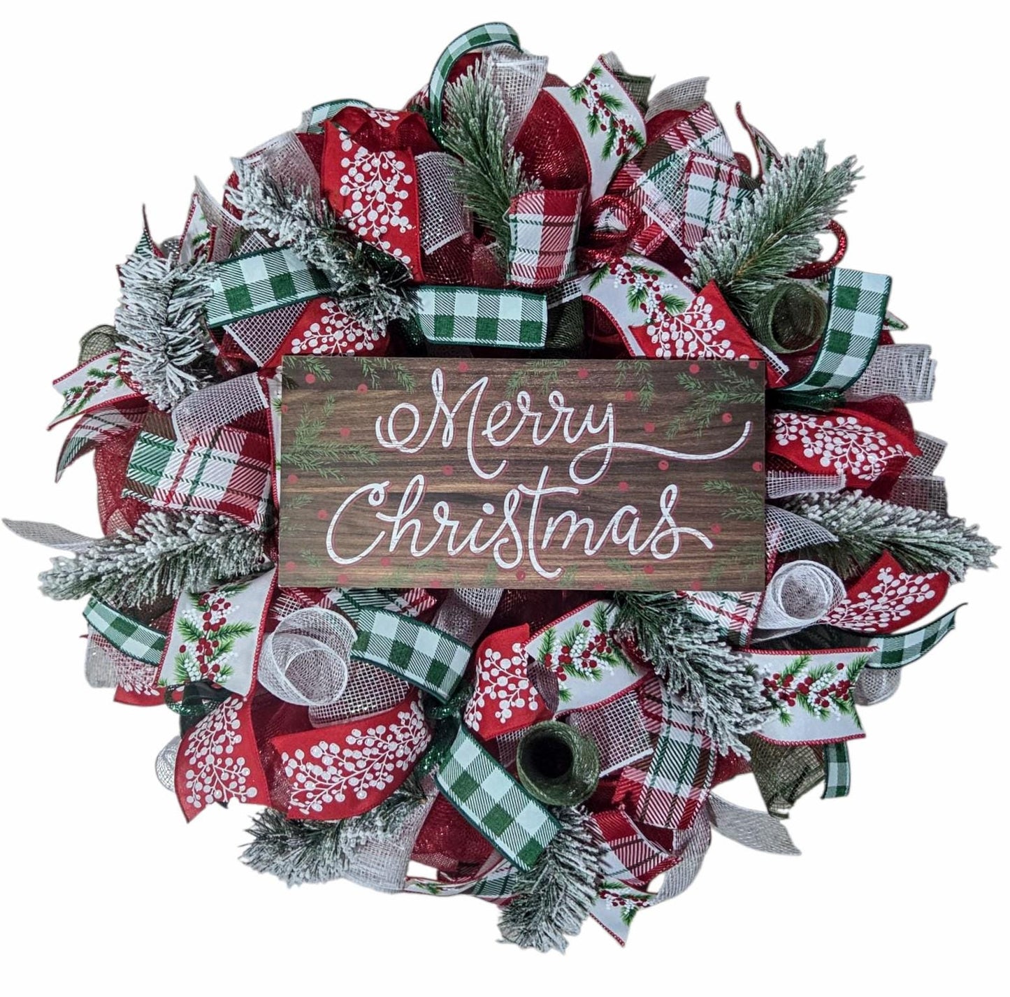 Christmas Wreath, Christmas wreaths for front door, Christmas wreath, Christmas decorations, Mesh Christmas Wreath, Classic christmas wreath