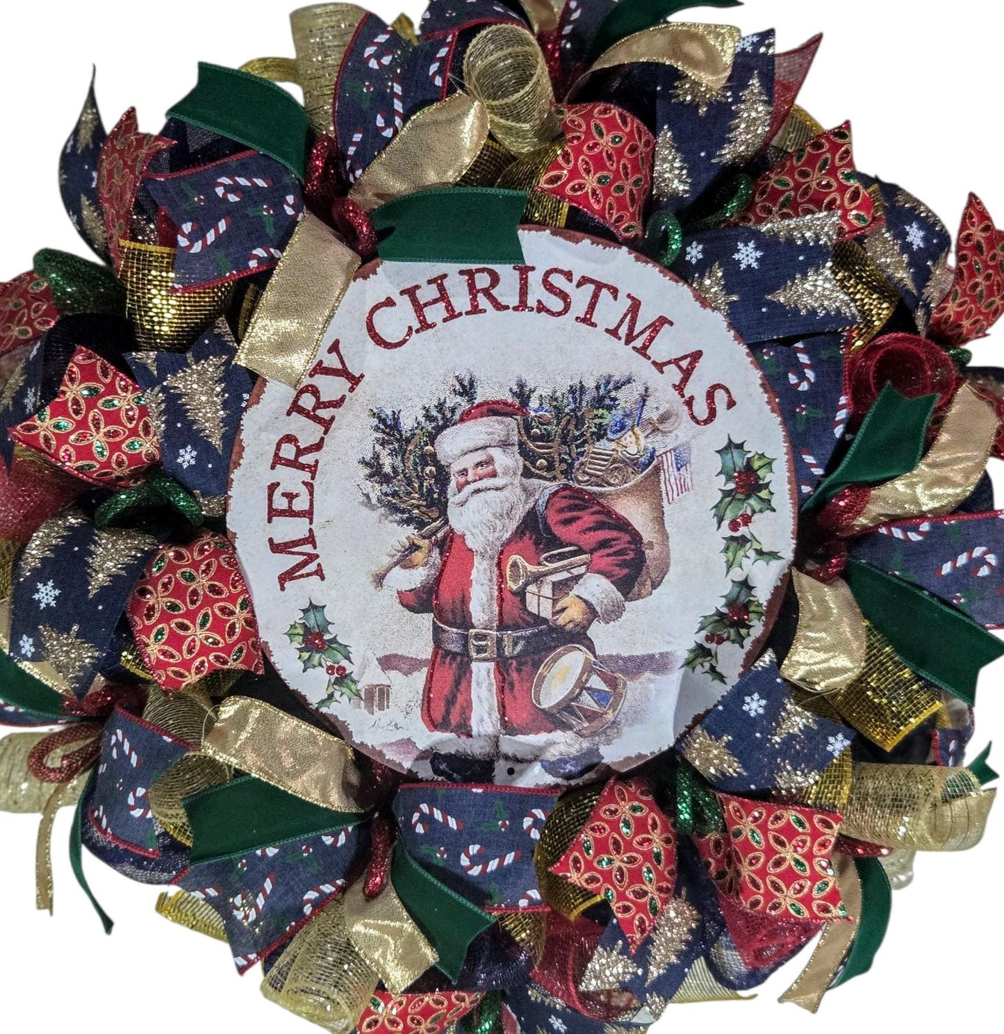 Christmas Wreath, Christmas wreaths for front door, Christmas wreath, Christmas decorations, Mesh Christmas Wreath, Classic christmas wreath