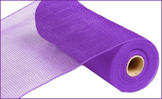 10" PURPLE DECO MESH - (10YDS)