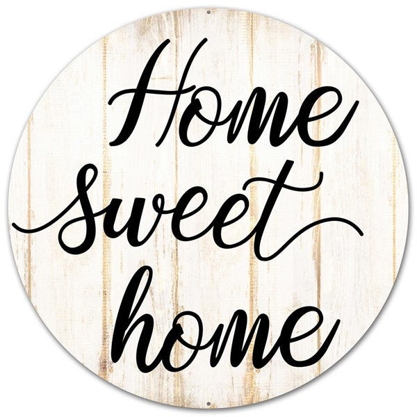12" HOME SWEET HOME SIGN
