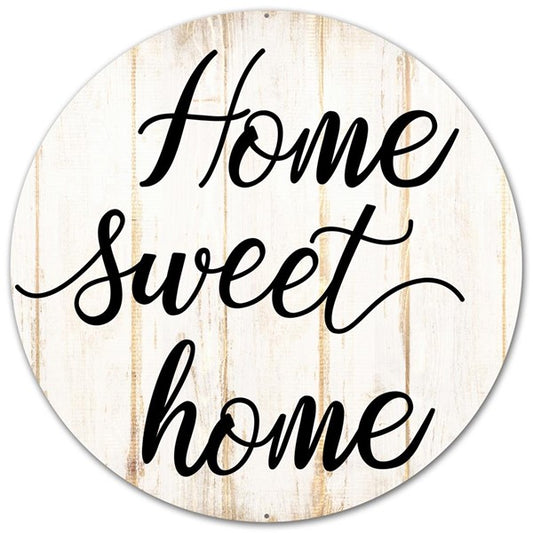 12" HOME SWEET HOME SIGN