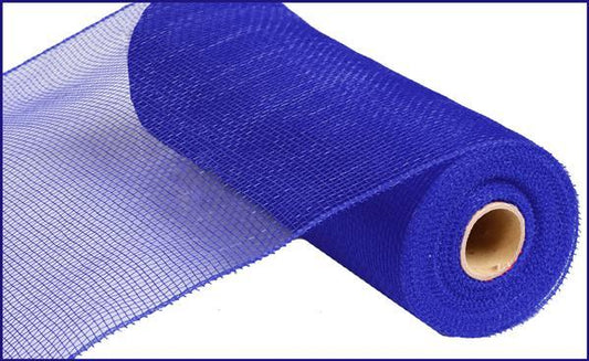 10" ROYAL BLUE DECO MESH - (10YDS)