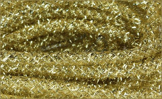 8MM GOLD TINSEL TUBING - (20YDS)