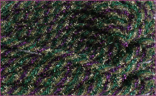 8MM MARDI GRAS FLEX TUBING - (20YDS)
