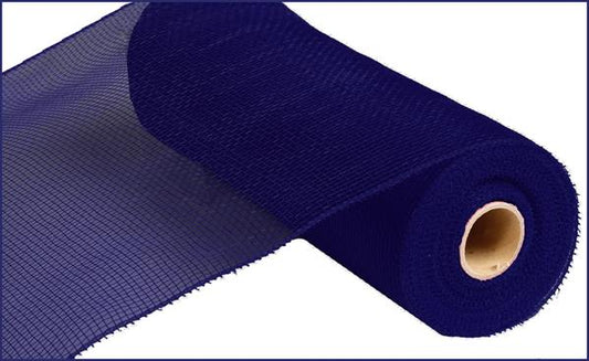 10" X 10YDS - NAVY DECO MESH