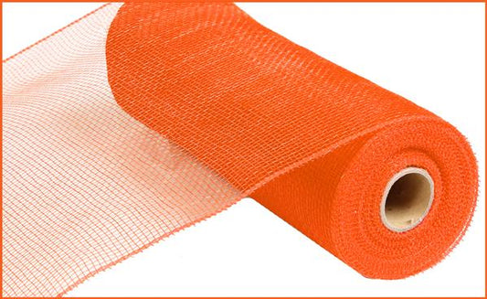 10" X 10YDS - ORANGE DECO MESH