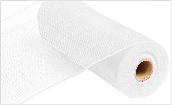 10" WHITE DECO MESH - (10YDS)