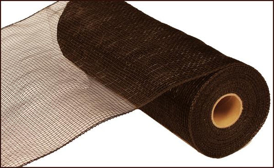 10" CHOCOLATE MESH - (10YDS)