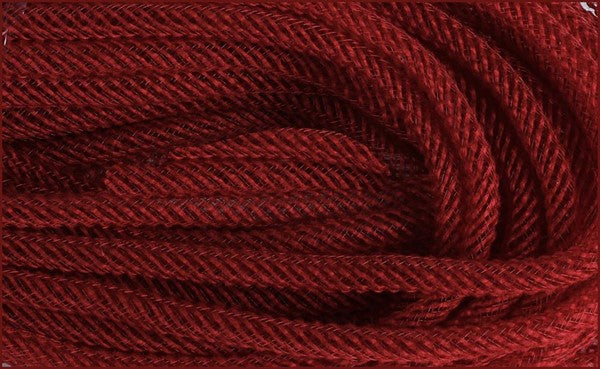8MM RED JUTE TUBING - (20YDS)