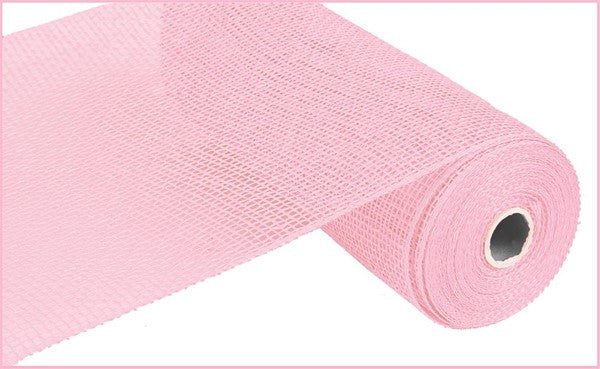 10" LIGHT PINK POLY BURLAP MESH - (10YDS)