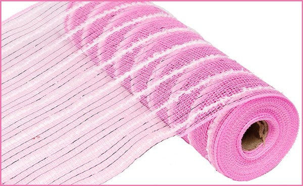 10" PINK COTTON DRIFT DECO MESH - (10YDS)