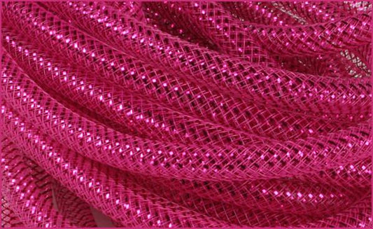8MM FUCHSIA FLEX TUBING - (10YDS)